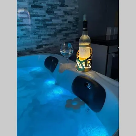 Ferienwohnung Joli T2, Jacuzzi, Lit Rond, Jardin, Parking Prive, Metro Toulouse Exterior foto