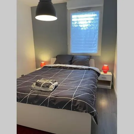 Ferienwohnung Joli T2, Jacuzzi, Lit Rond, Jardin, Parking Prive, Metro Toulouse Exterior foto